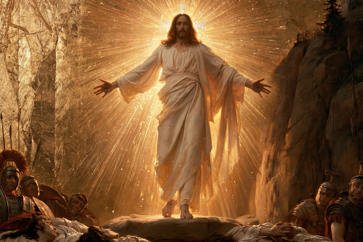 The Resurrection of Jesus Christ - Sacred Gold · Landscape n° 13