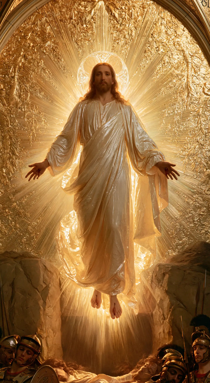 The Resurrection of Jesus Christ — Radiance within the Narrow Arch