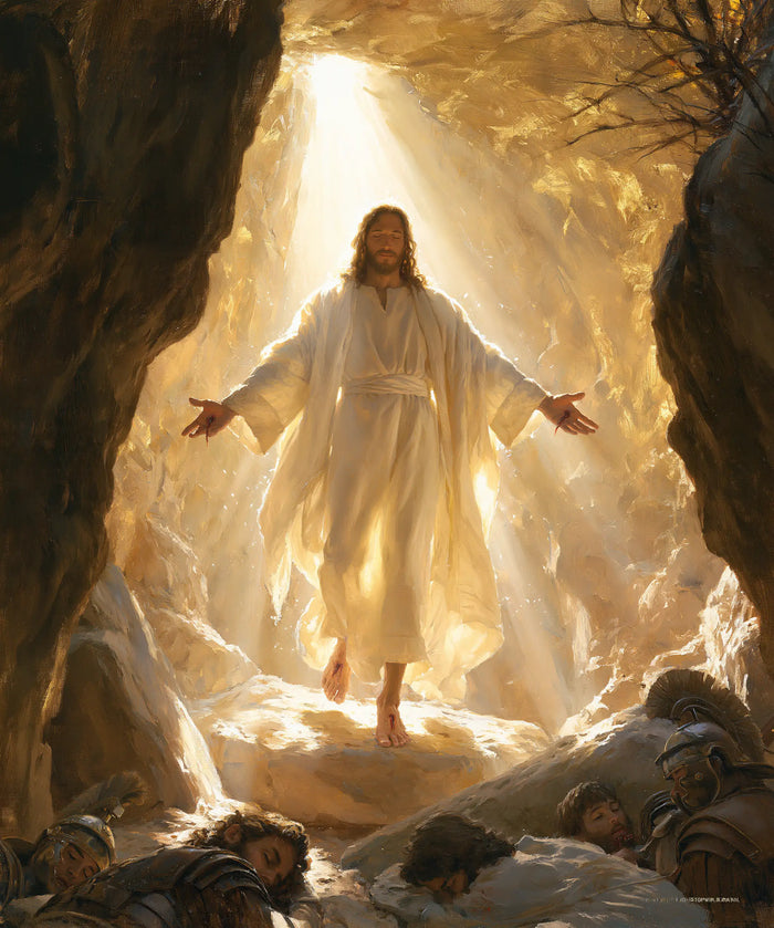 The Resurrection of Jesus Christ - Sacred Gold · Portrait n° 24