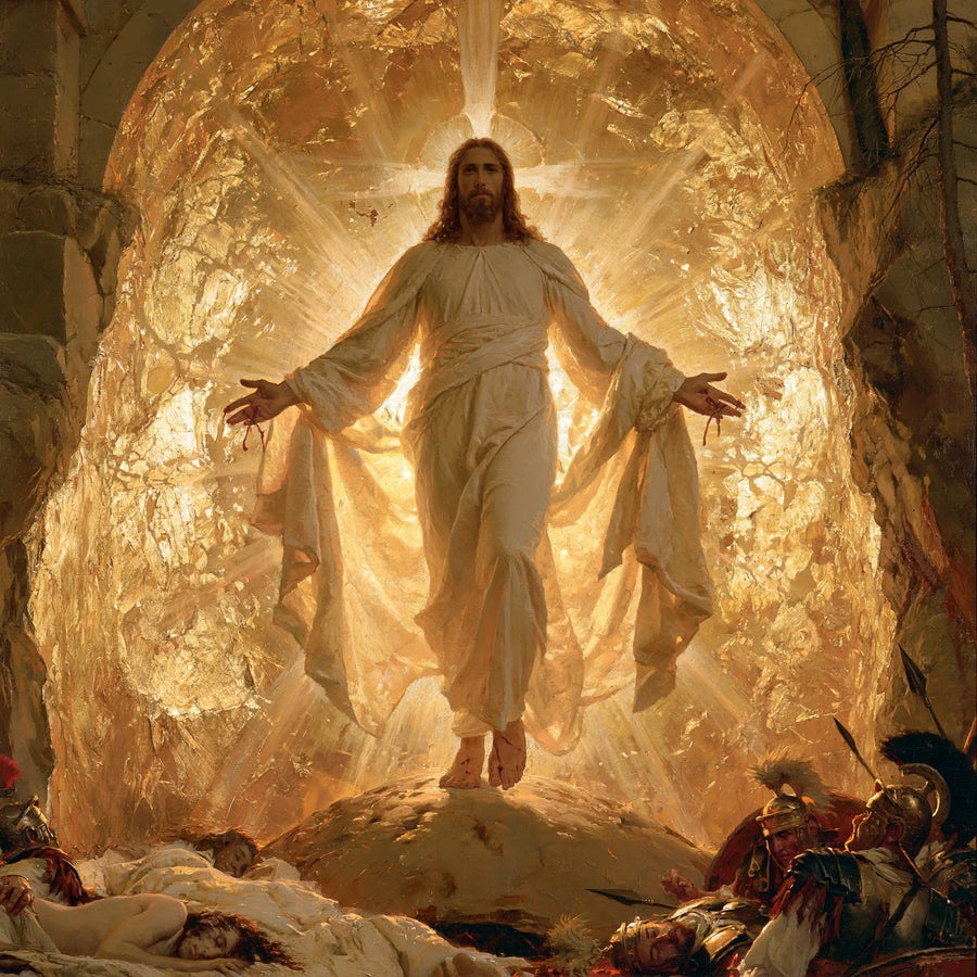 The Resurrection of Jesus Christ - Sacred Gold · Square n° 3