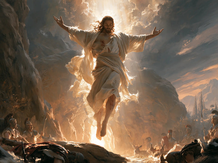 The Resurrection of Jesus Christ - Sacred Monumental View · Landscape n° 9