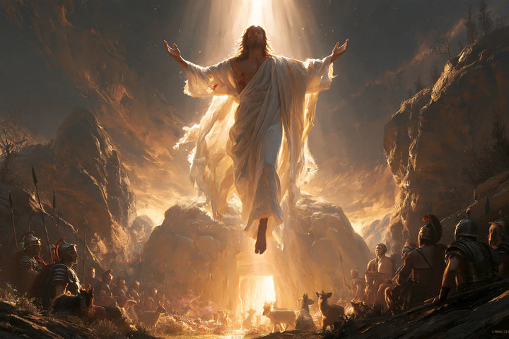 The Resurrection of Jesus Christ - Sacred Monumental View · Landscape n° 13