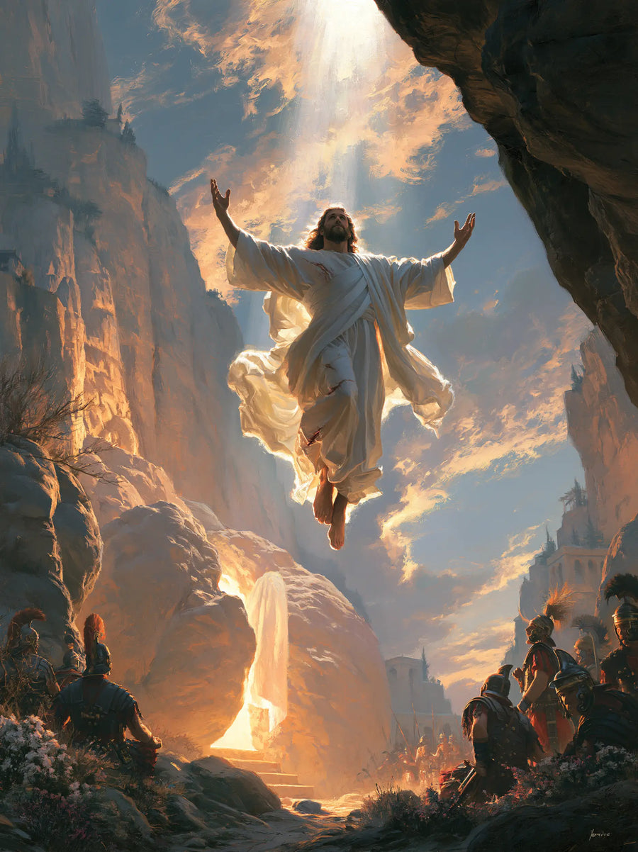 The Resurrection of Jesus Christ - Sacred Monumental View · Portrait n° 16