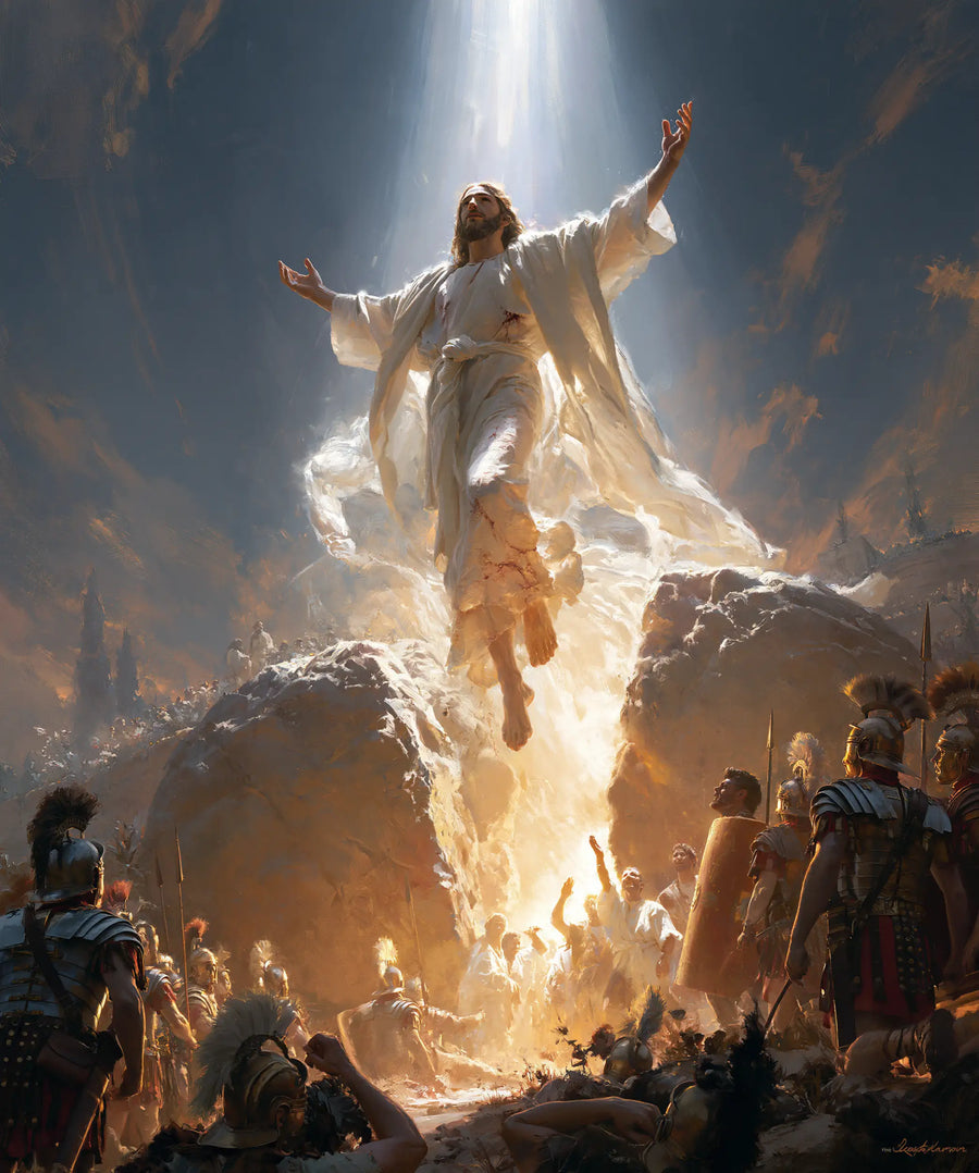 The Resurrection of Jesus Christ - Sacred Monumental View · Portrait n° 24