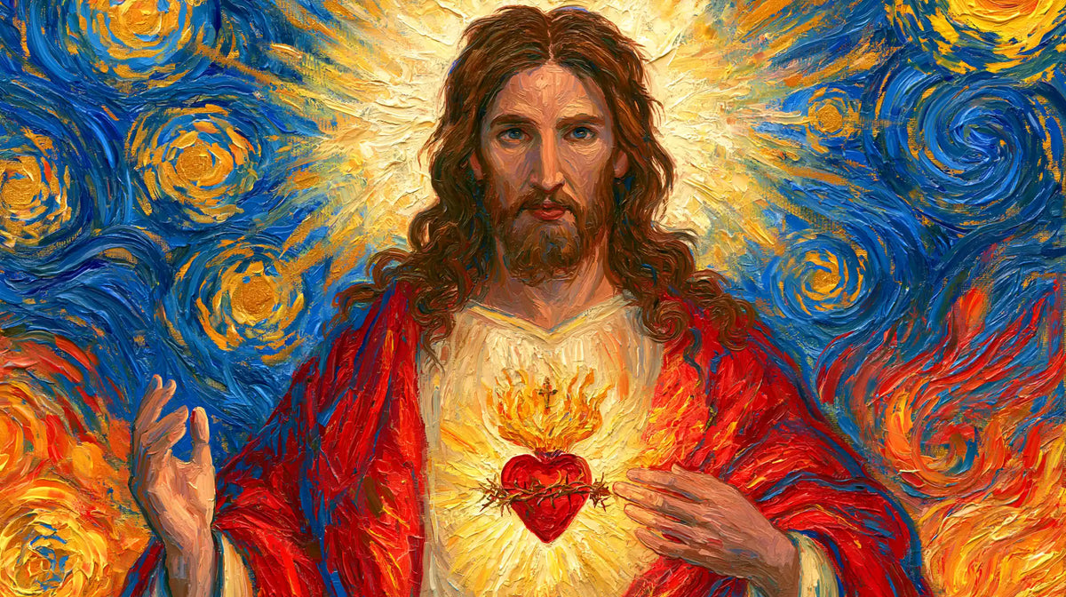 Sacred Heart of Jesus – Post-Impressionist · Landscape no. 11