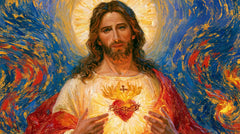 Sacred Heart of Jesus – Post-Impressionist · Landscape no. 14
