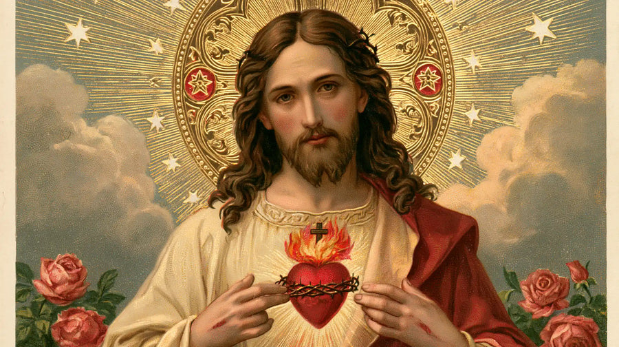 Sacred Heart of Jesus – Symbolist · Landscape no. 14