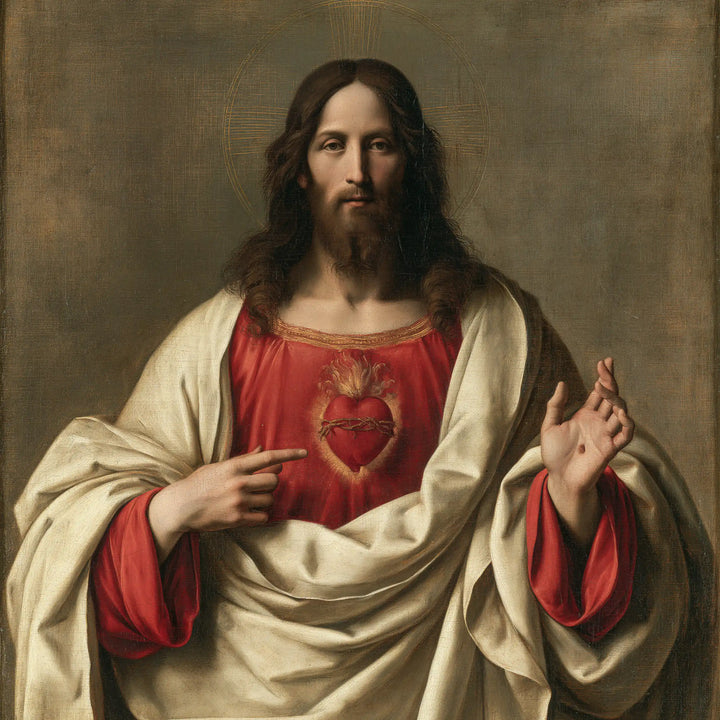 Sacred Heart of Jesus - Florentine Renaissance · Square n° 1