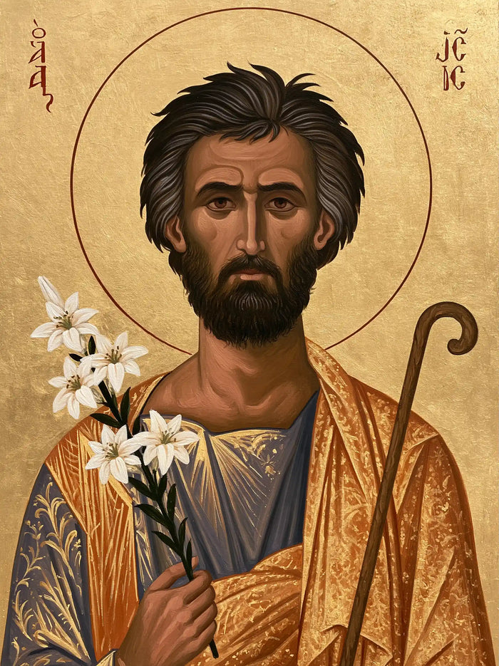 Saint Joseph – Contemporary Byzantine · Portrait no. 13