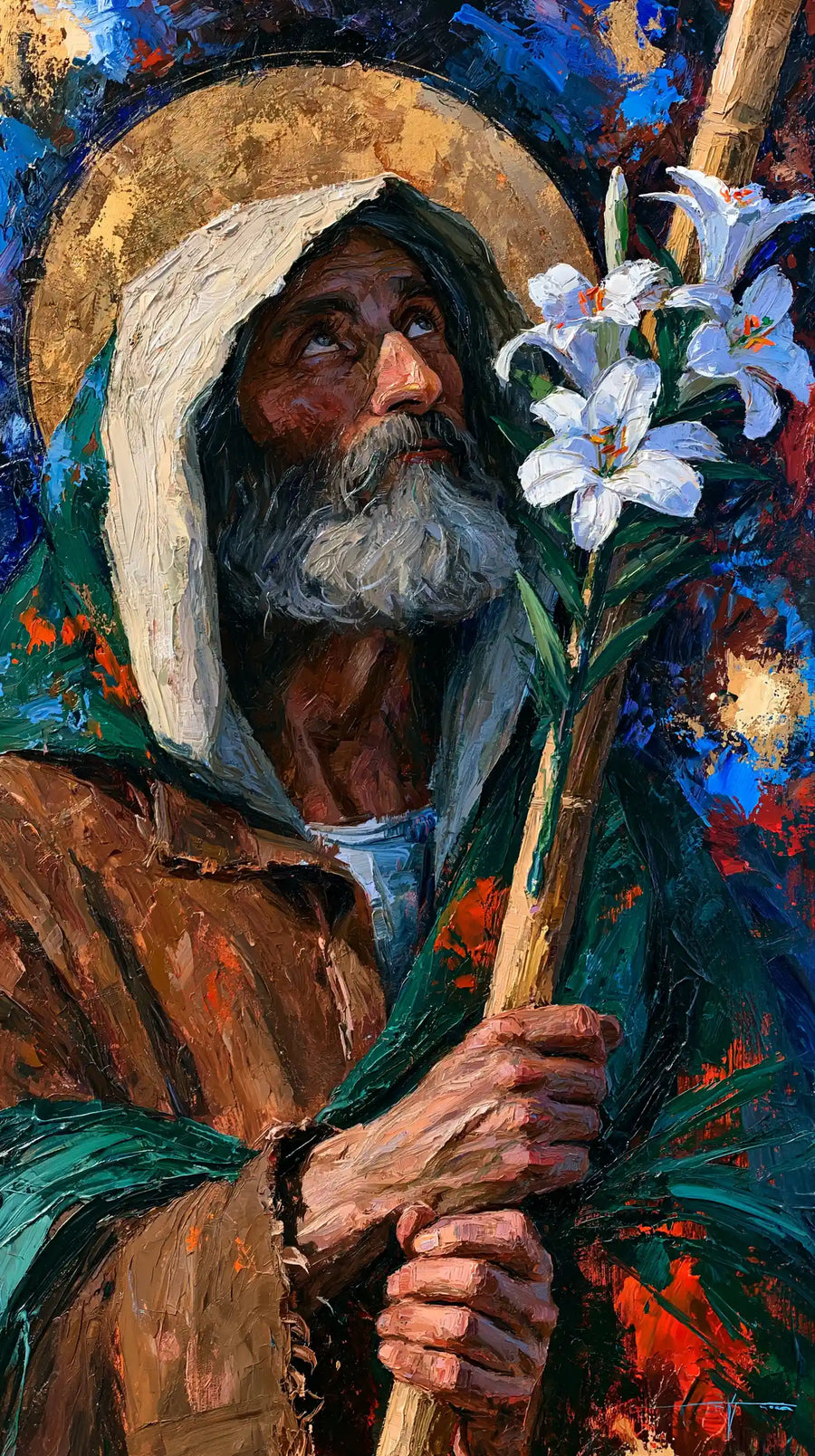 Saint Joseph – Expressionist · Portrait no. 6