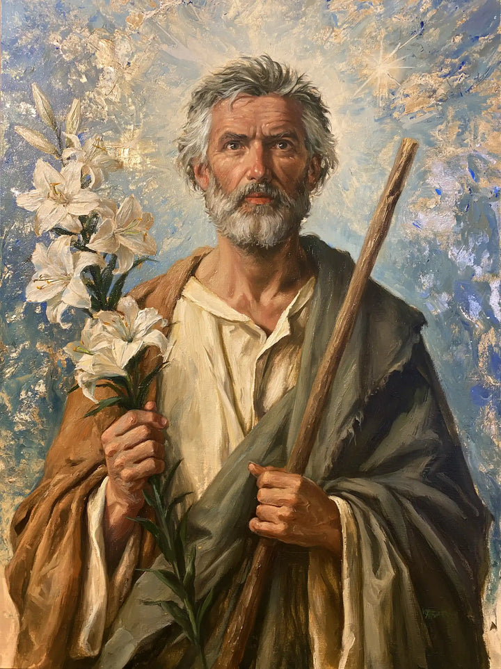 Saint Joseph – Impressionist · Portrait no. 10