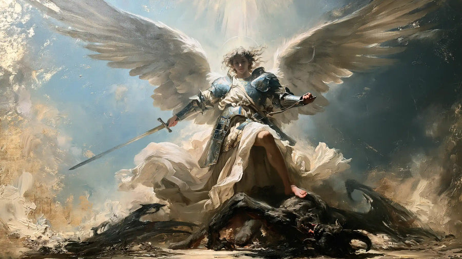 Saint Michael the Archangel – Impressionist · Landscape no. 11