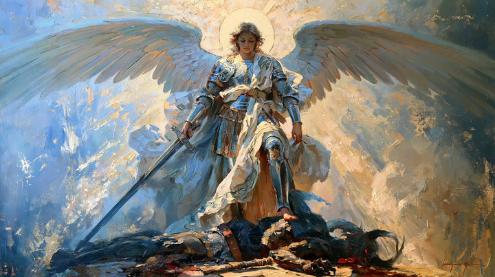 Saint Michael the Archangel – Impressionist · Landscape no. 14