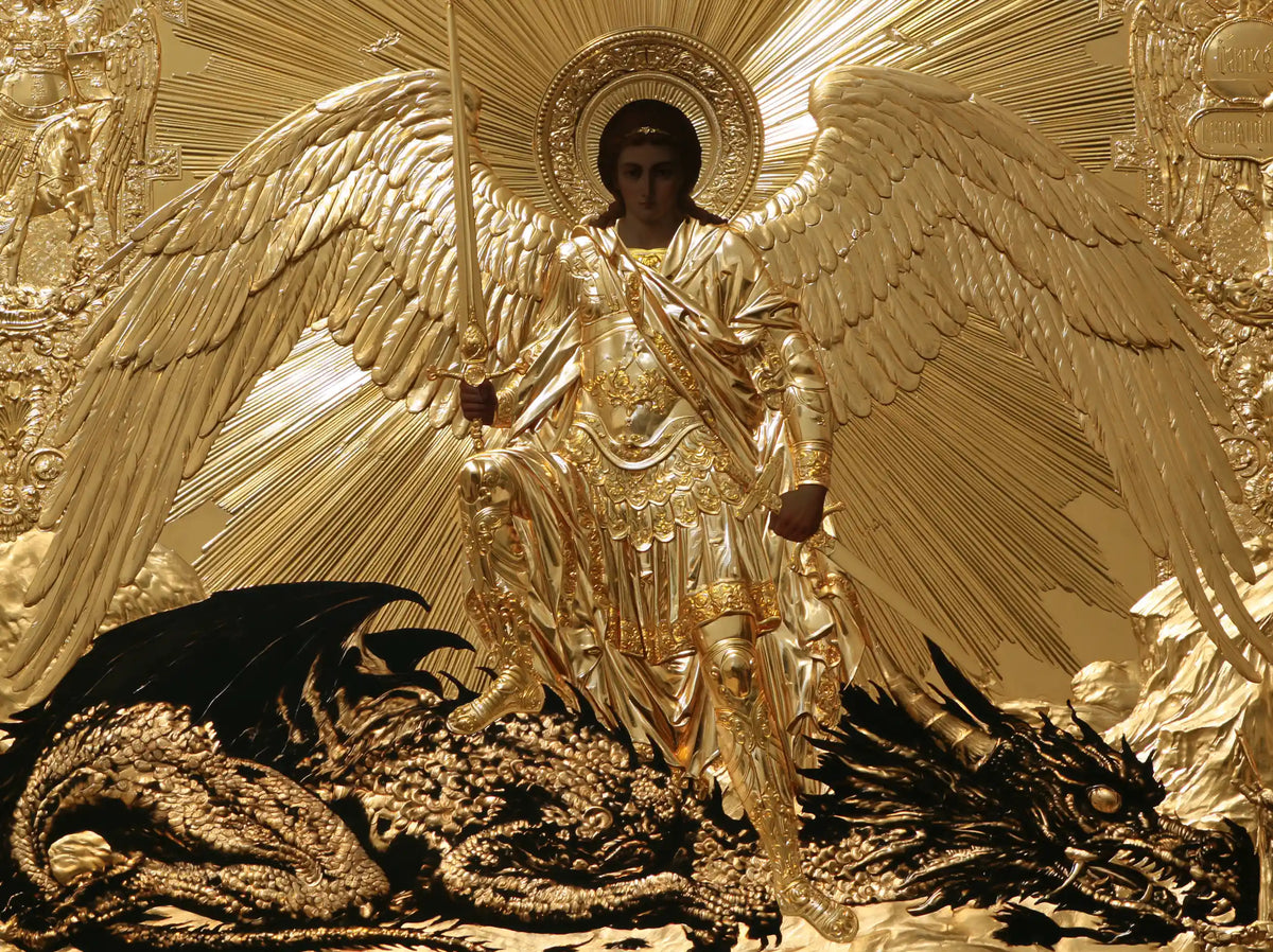 Saint Michael the Archangel – Sacred Gold · Landscape no. 6