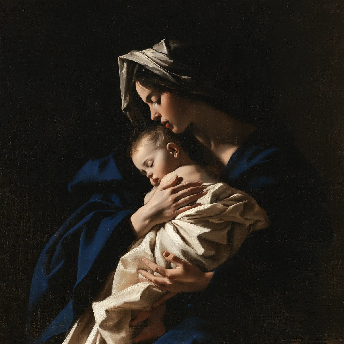 The Virgin and Child — The Kiss in the Shelter of the Swaddling Cloth