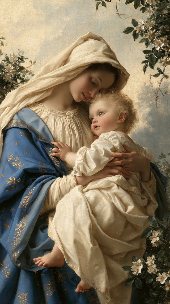 Virgin Mary and Child Jesus - Florentine Renaissance · Portrait n° 14