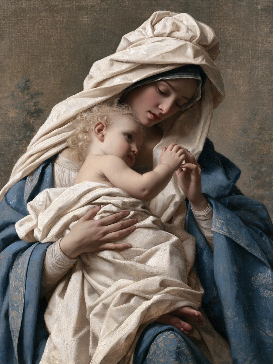 Virgin Mary and Child Jesus - Florentine Renaissance · Portrait n° 37