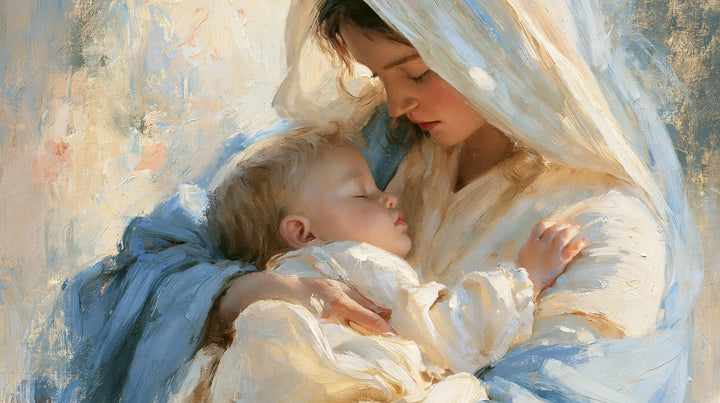 The Virgin and Child — A Dream upon the Shoulder of Light