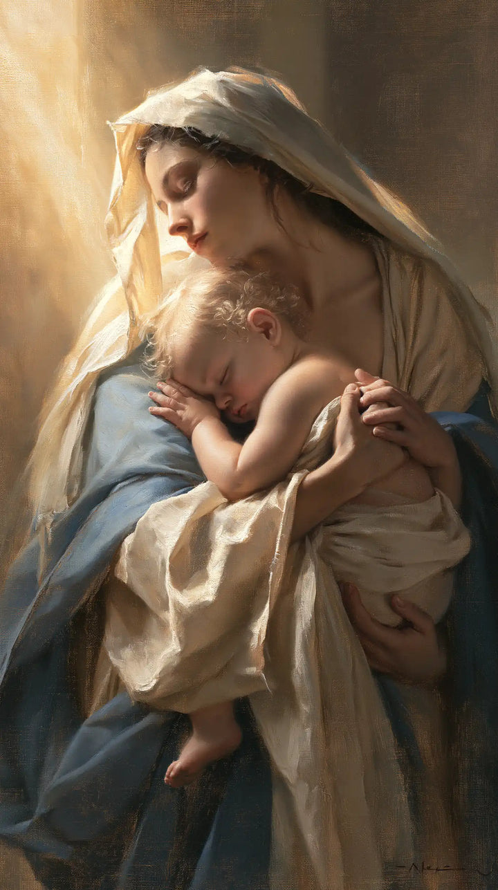 The Virgin and Child — The Bare Shoulder in Sheltering Light