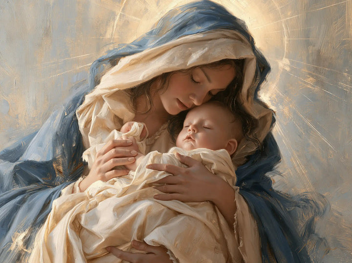 Virgin Mary and Child Jesus - Mary Presenting the Child Jesus · Landscape n° 6